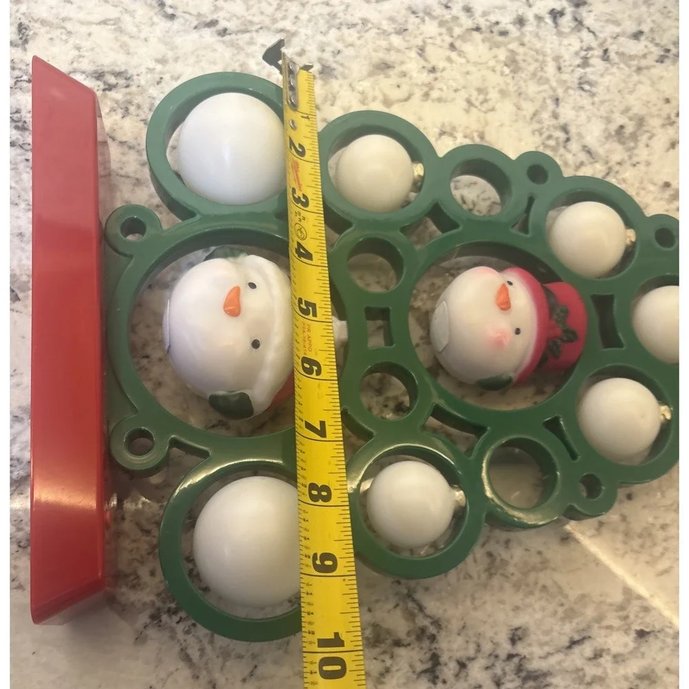 LED Light Projection Christmas Tree Musical Snowman Winter Wonder Lane